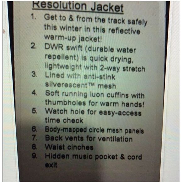 Lululemon Resolution Hooded Activewear Jacket in White Lightweight Size 4 - Picture 8 of 12